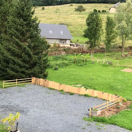 לינה וארוחת בוקר Belle Double Orange Bonnement Bien Putot-en-Auge